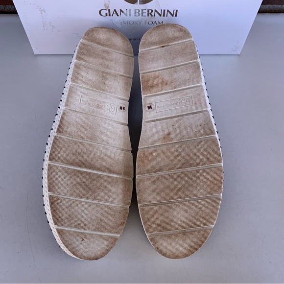 Giani Bernini Womens Nyla Black Knit Memory Foam Slip-On Flats Loafers US 9 M - Picture 6 of 9